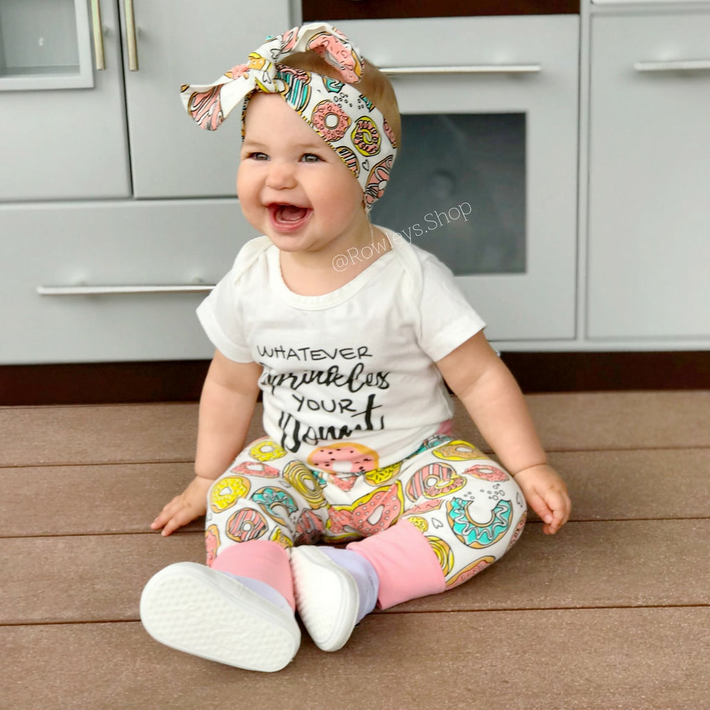 donut baby girl outfit