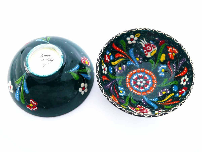 15 cm Turkish Bowls Flower Collection Green