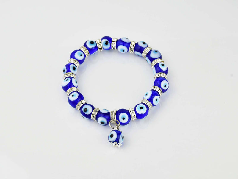 Turkish Evil Eye Bracelet #15137 - 8mm | Turkish Gifts & Homewares ...