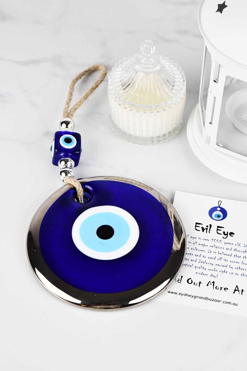 Evil Eye Wall Ornament Bead Midnight Blue | Turkish & Greek Eye ...