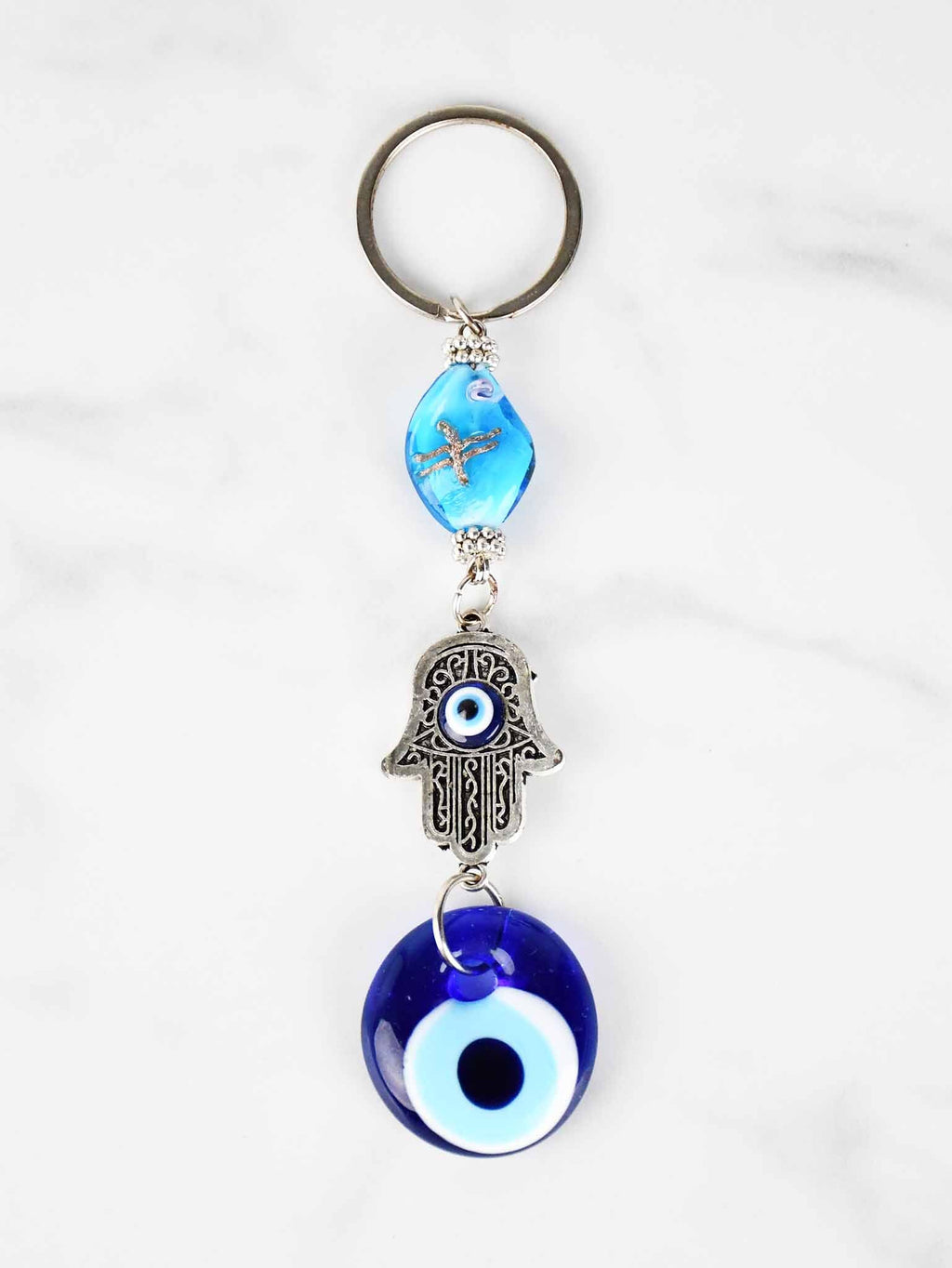 🧿 Evil Eye Hamsa Hand Keyrings | Turkish Gifts & Homewares | AU ...