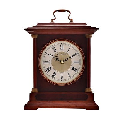 Wooden Westminster Chime Battery Mantel Pendulum Clock QXQ034B