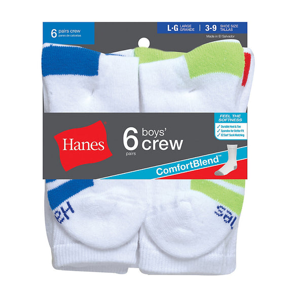 Hanes Boys Socks Size Chart