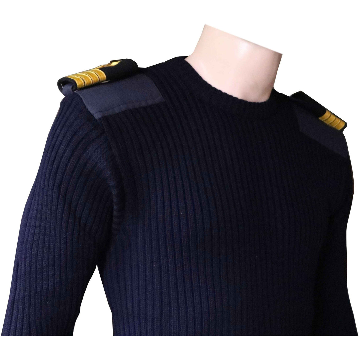 Professional Nautical sweater-With epauletes flaps and extra knee padd