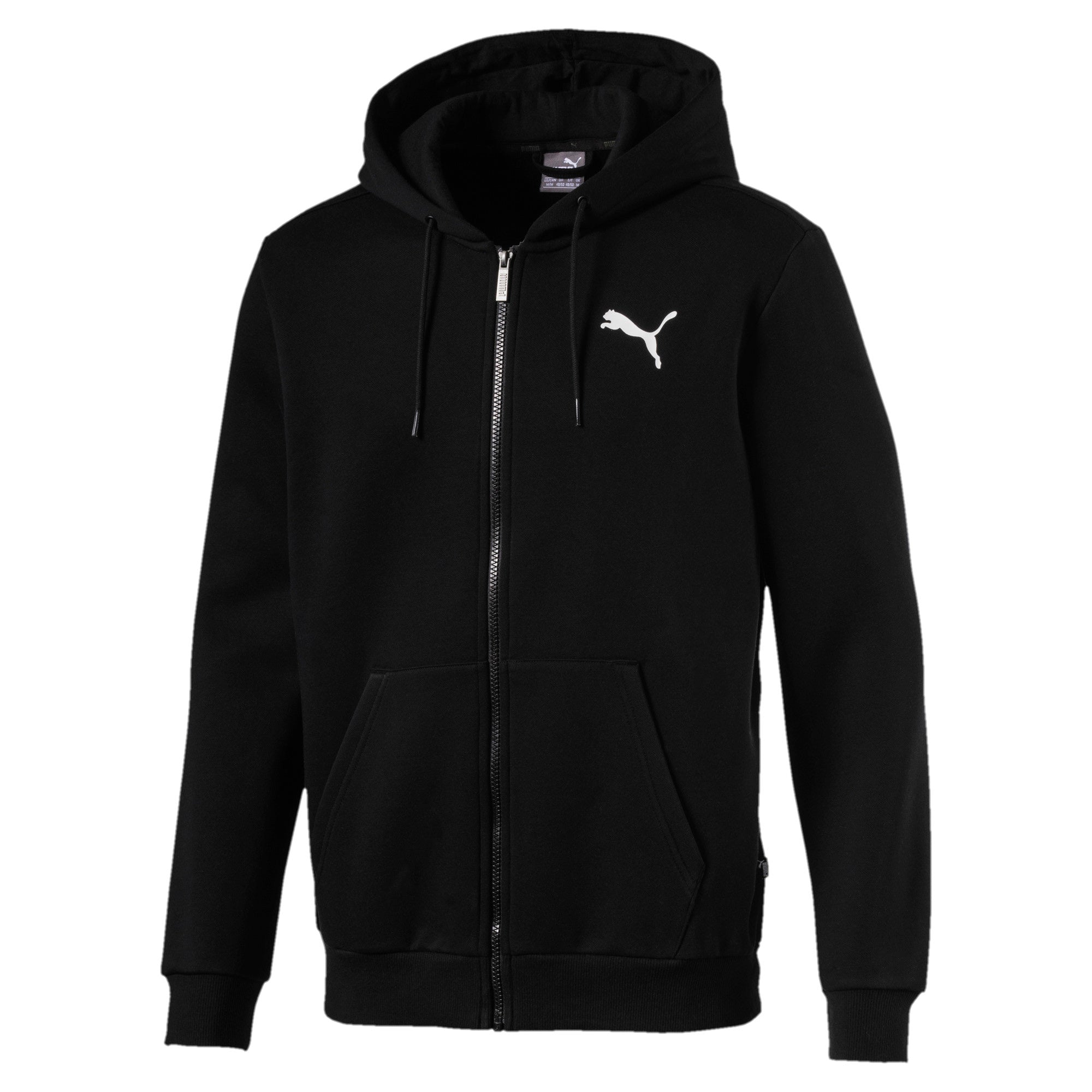 puma hoodie grey mens