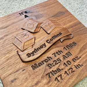 12x12 wooden box