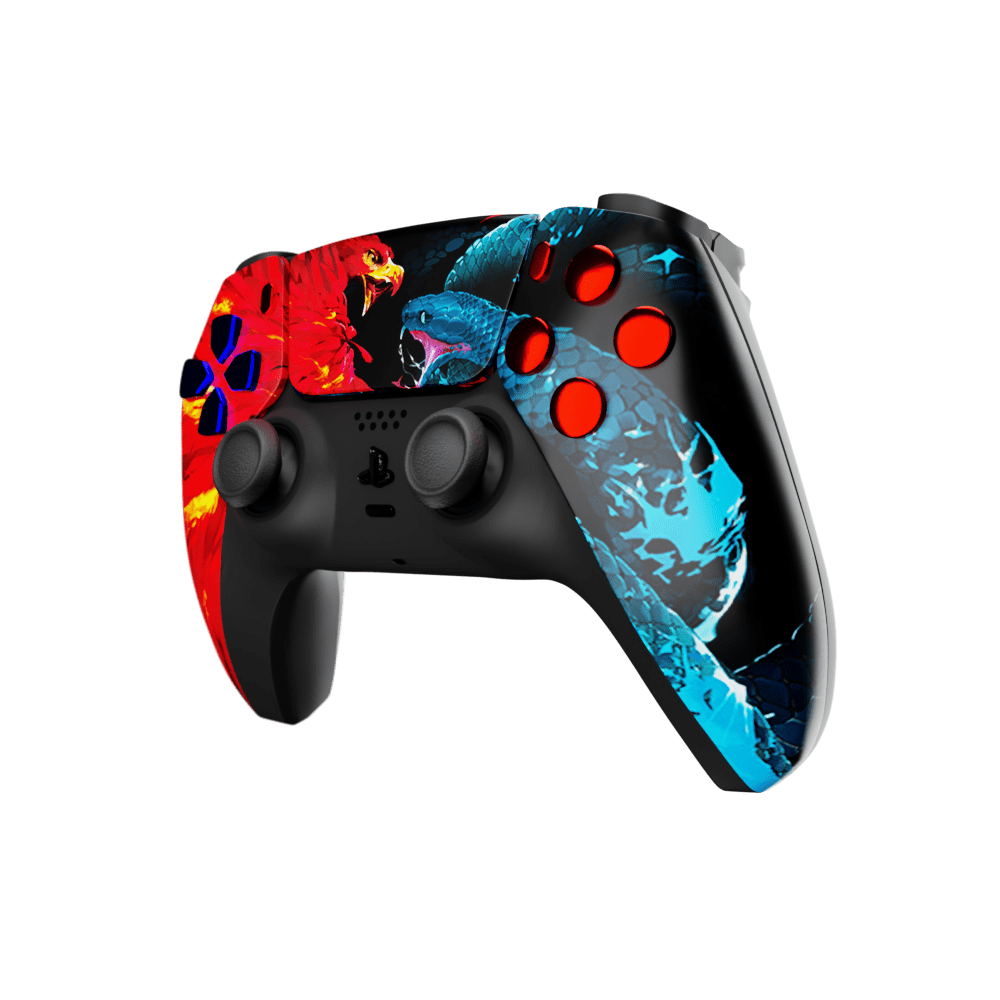Custom Wireless Controller for PS5 - Hand Airbrushed & Multiple Designs  Available (Bloody Forgiveness)