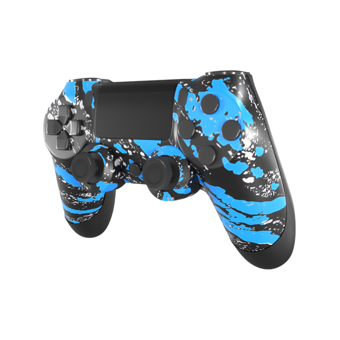 Ps4 Custom Controller Blue Subterfuge Custom Controllers