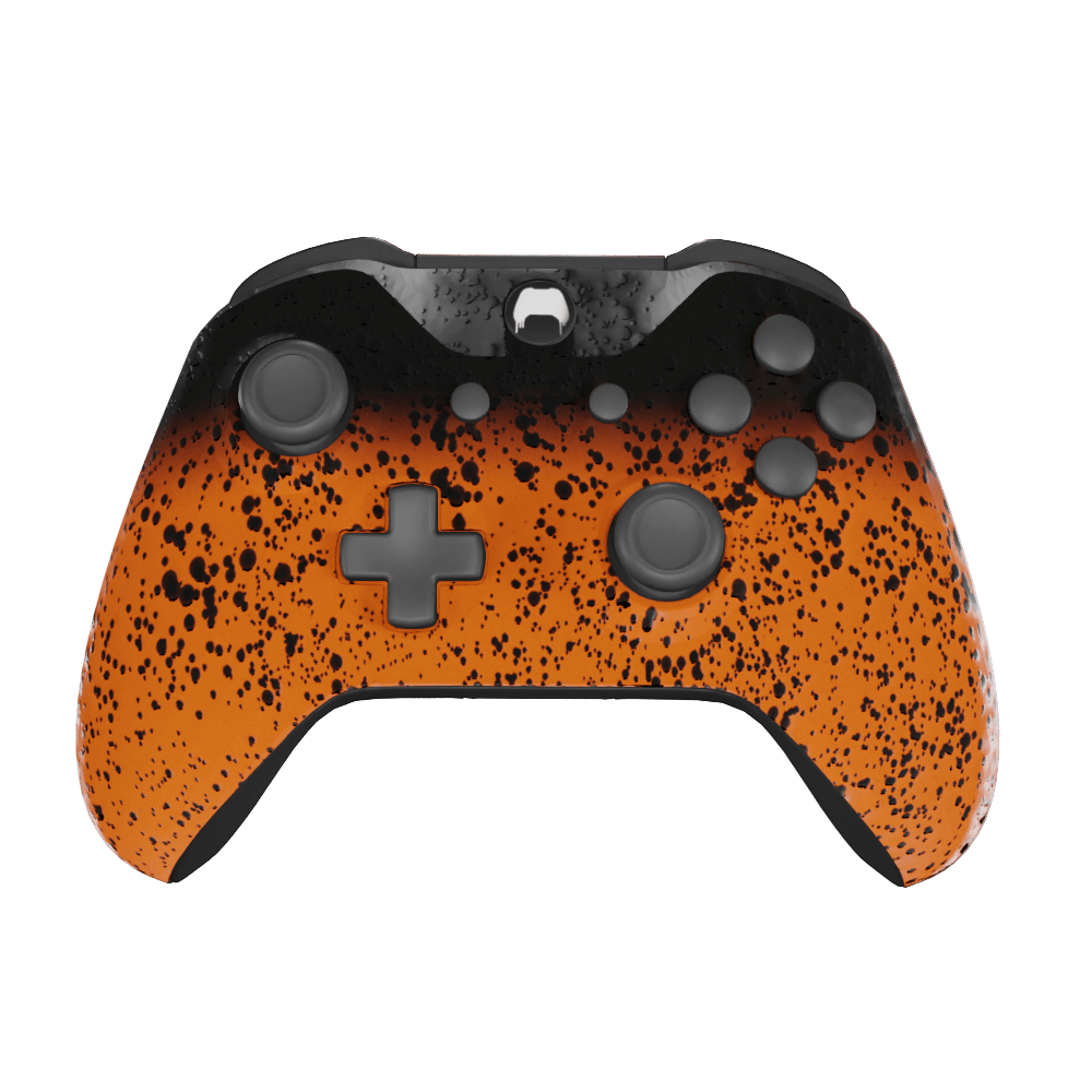 Xbox One Custom Controller - 3D Orange Shadow Edition