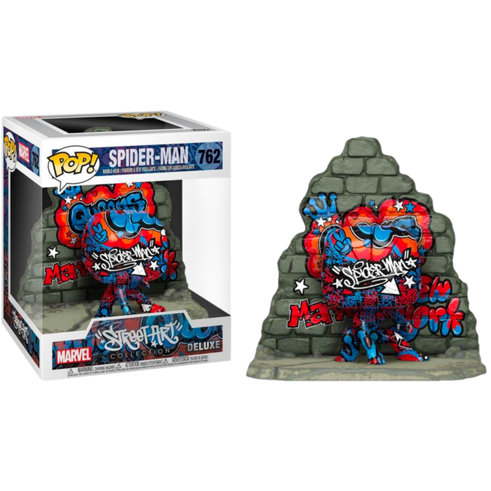 spiderman funko pop art series