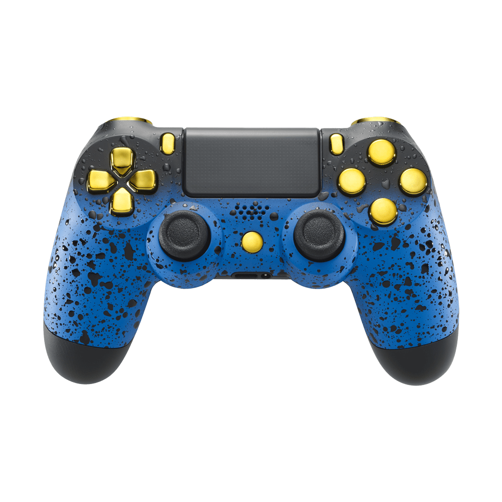 PS4 Custom Controller - 3D Blue Shadow Edition