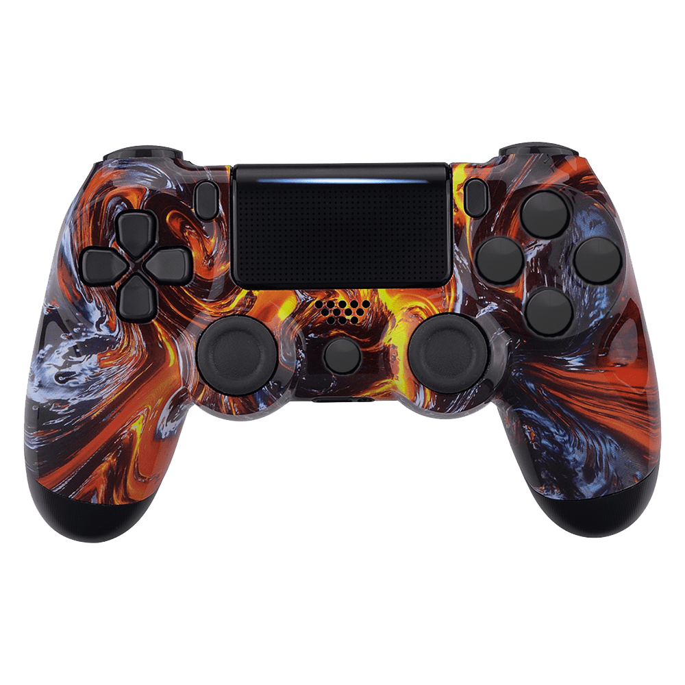 PlayStation 4 Controller - Molten Rock Edition - Custom Controller