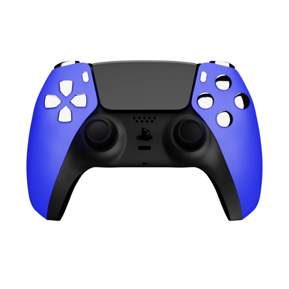 PS5 Dualsense Controller Customization Kit - Dark silver-Navy blue-Pink gold