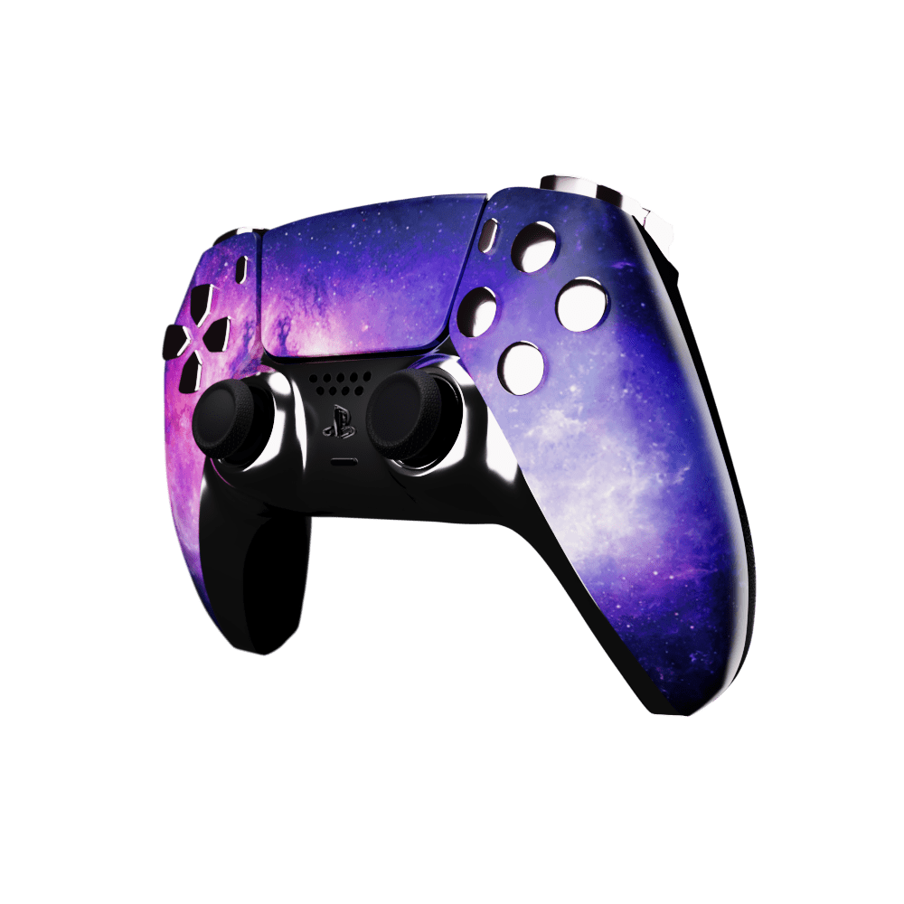 PS5 Controller LED Mod Chrome Blue PS5 Custom Wireless Controller Backlit  Buttons RGB