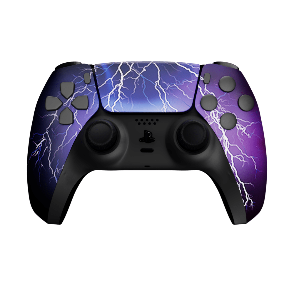 PlayStation 5 DualSense PS5 Custom Controller - Lightning Edition