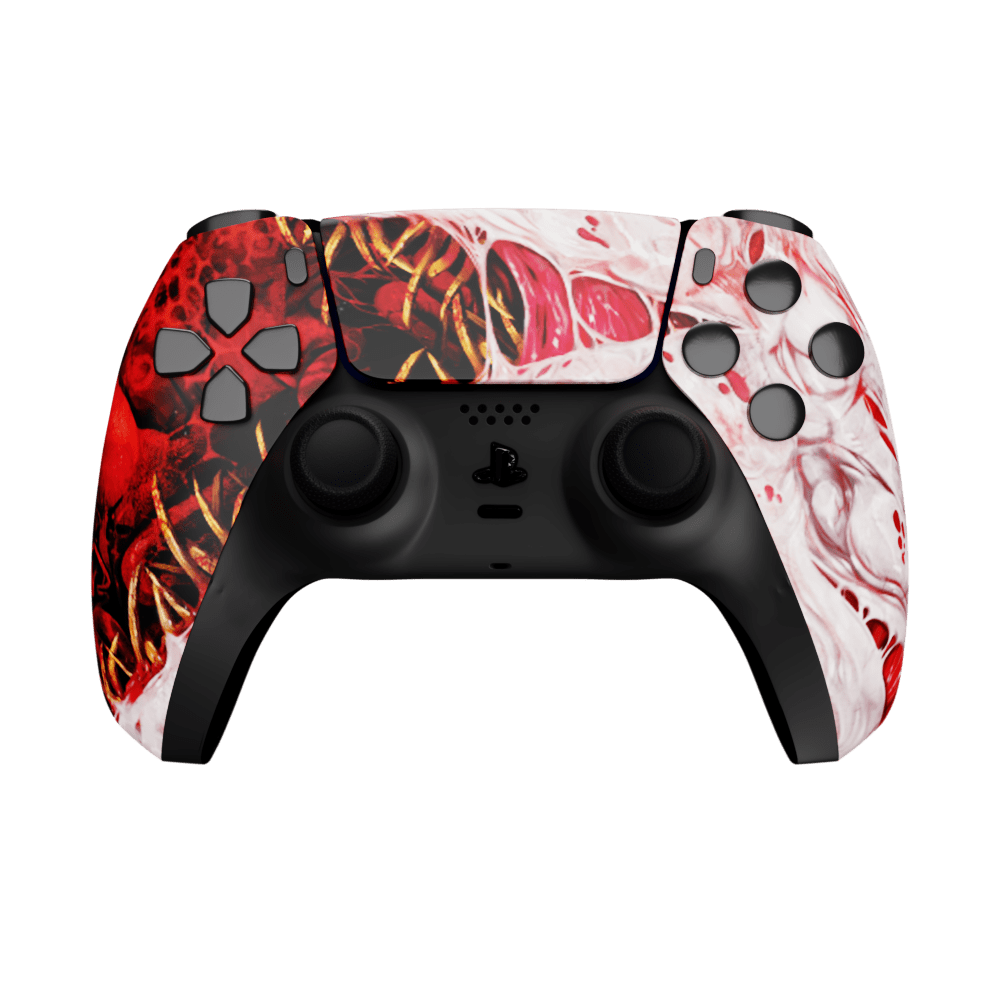 BCB Controllers Custom in Proudly Playstation PS-5 Controller Controller  Wireless with Console with USA compatible Works Customized with Permane 