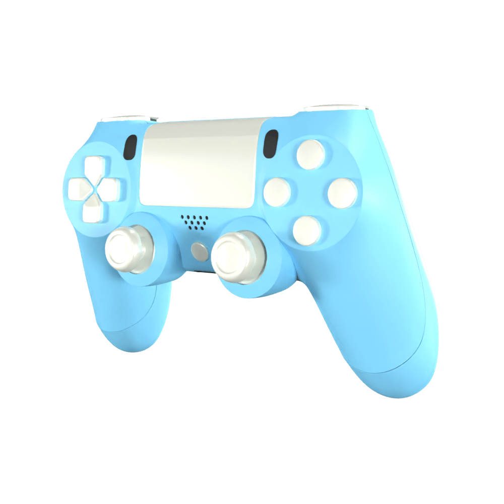 PS4 Custom Controller, Blue Subterfuge