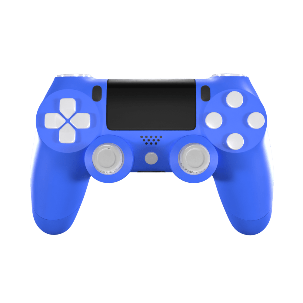 PS4 Custom Controller - Blue/White Edition