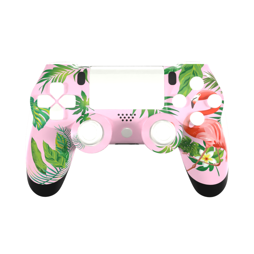 PS4 Custom Controller - Flamingo Edition