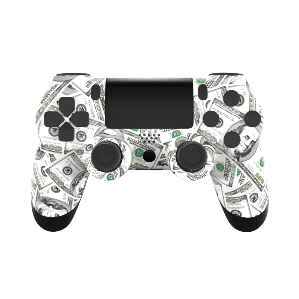 Playstation 4 Controller - Money Edition - Custom Controller