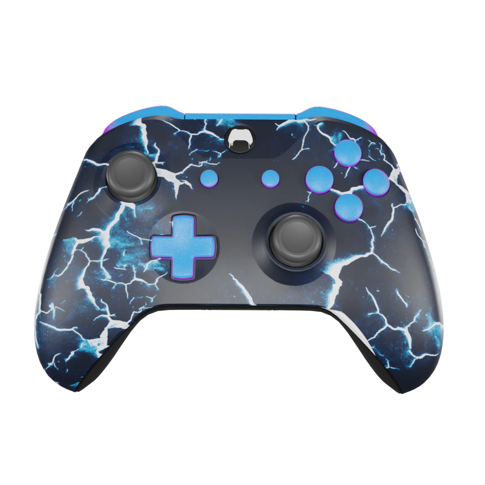 Xbox One S Controller - Blue Storm Edition - Custom Controller