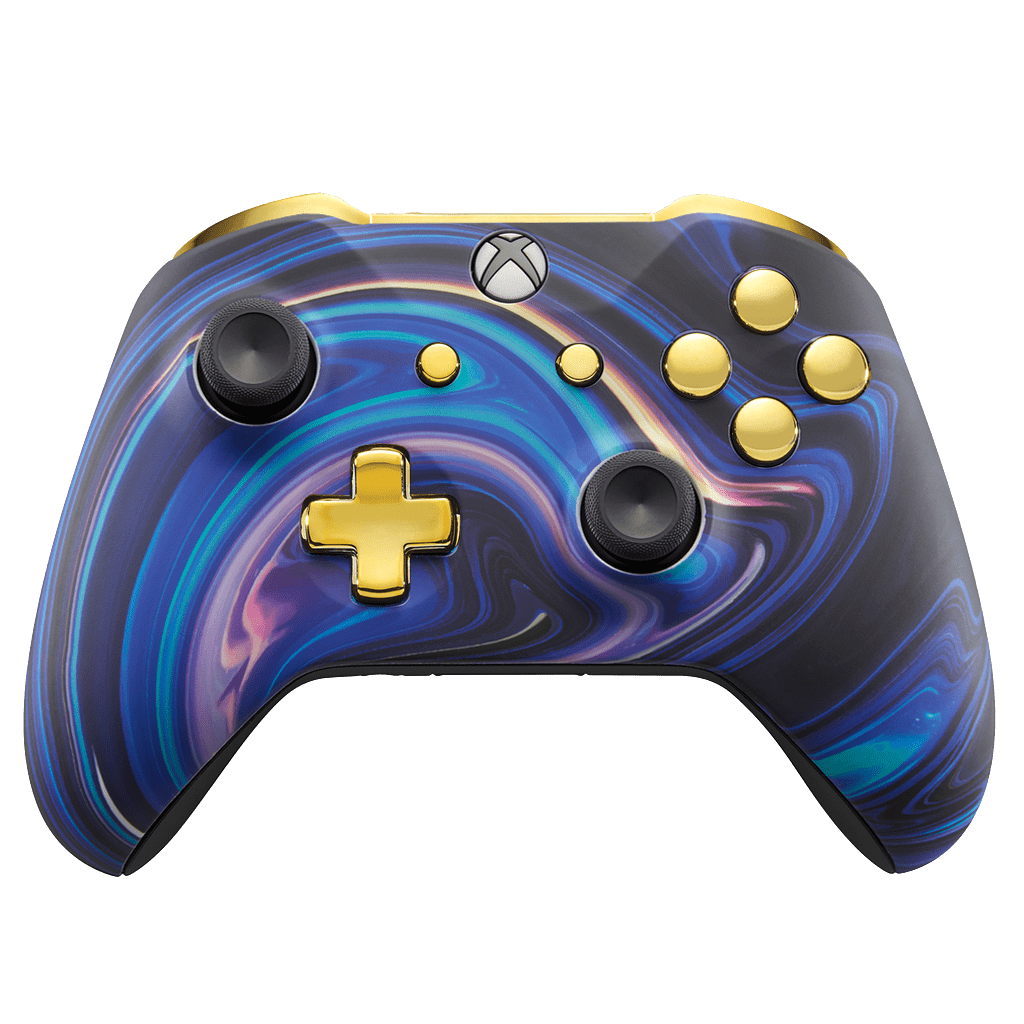 Xbox One S Controller - Gold Liquify Edition - Custom Controller