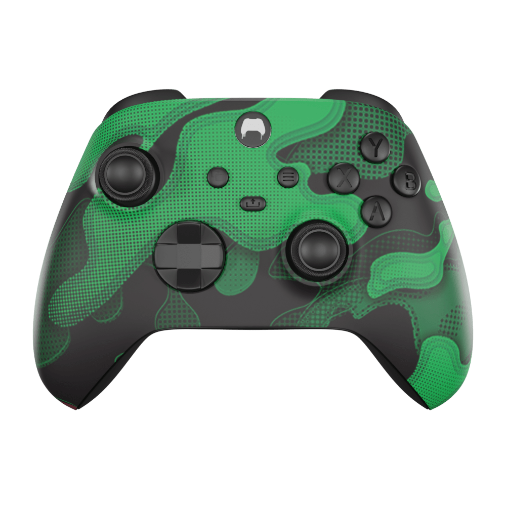 Xbox Series X Custom Controller - Green Camo Edition