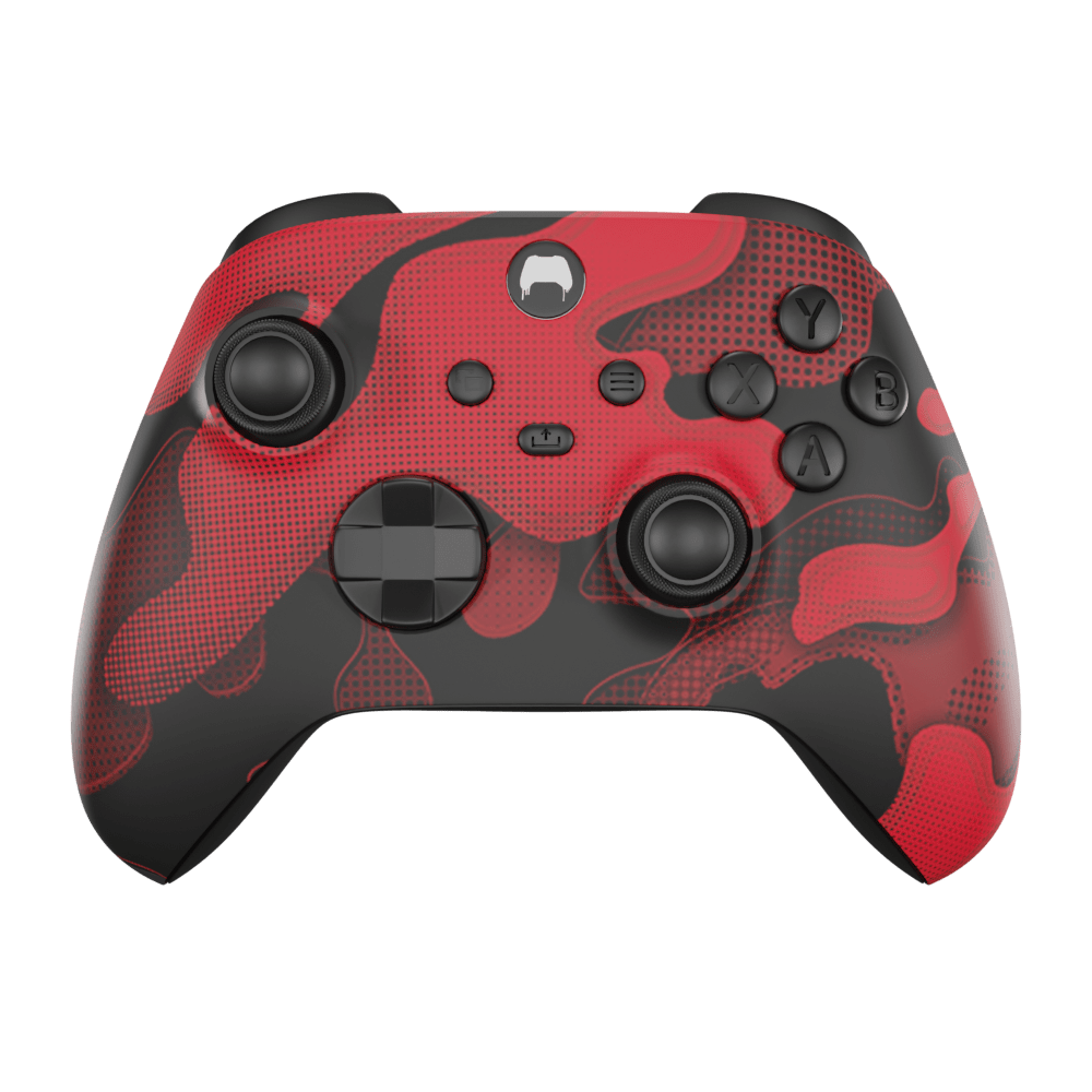 Xbox Series X Custom Controller - Red Camo Edition