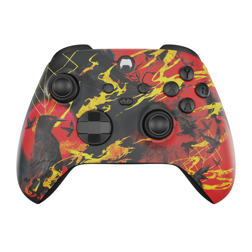 Xbox Series X Custom Controller - Red Raven Edition