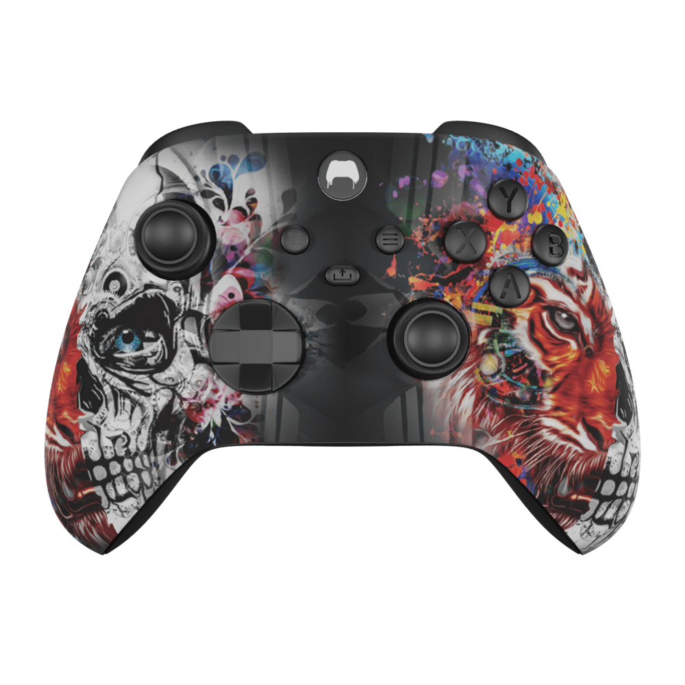 Xbox Series X Custom Controller - Tiger Skull Edition