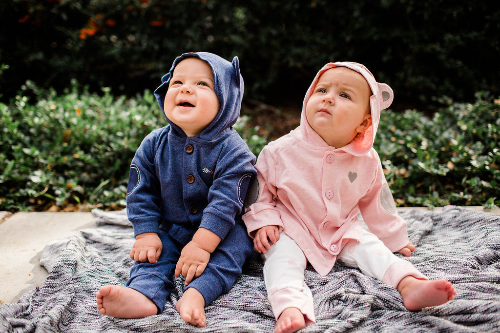 Animal Ears Hoodie Outfit Boy Girl Twin Set Asher And Olivia Asher And Olivia