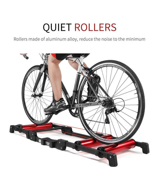 Deuter® Bicycle Trainer Indoor - Entraînement de Vélo - Banc à roulettes -  Fitness 