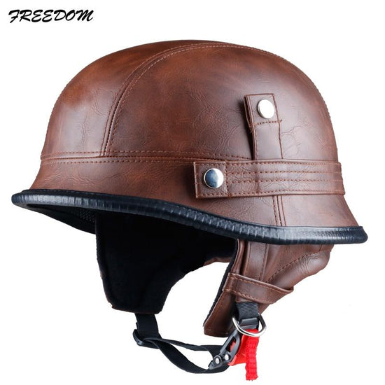 Ldmet Half Face Casco Casco Moto Vintage Moto Motorcycle Casco Pilot Summer  Light Retro Tedesco Cascos Para Moto Da 75,2 €