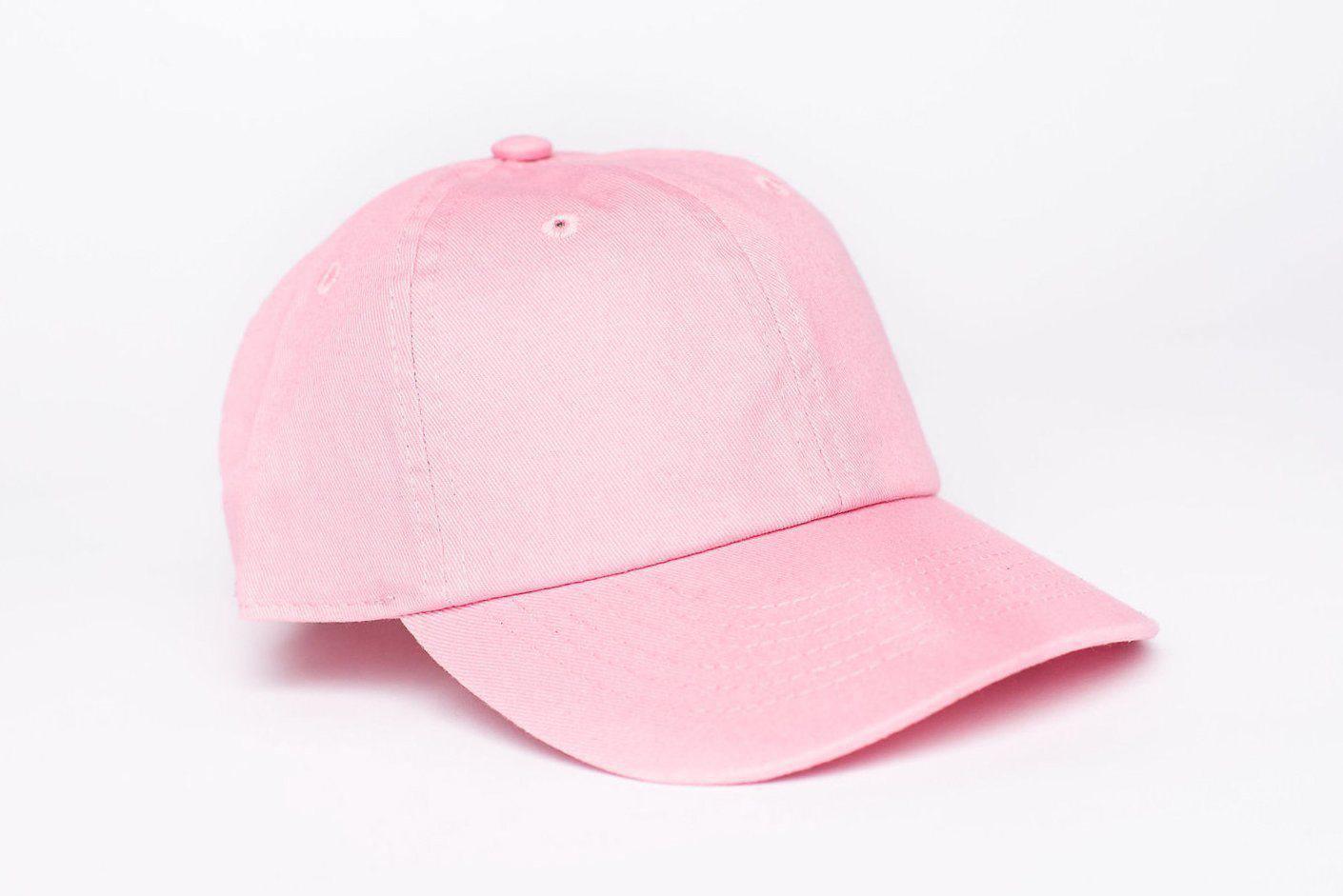 Light Pink Baseball Hat | Pink Hat - Rey to Z