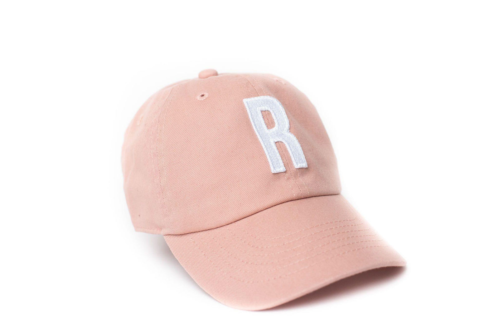 Cotton Twill Baseball Hat – Light Pink