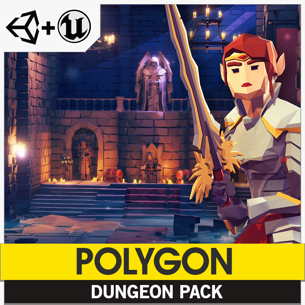 POLYGON - Dungeon Pack Game Assets - Find the Unity Asset in Store – Synty  Store