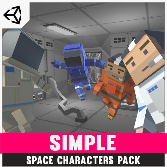 POLYGON MINI - City Characters Pack Game Assets - Find the Unity