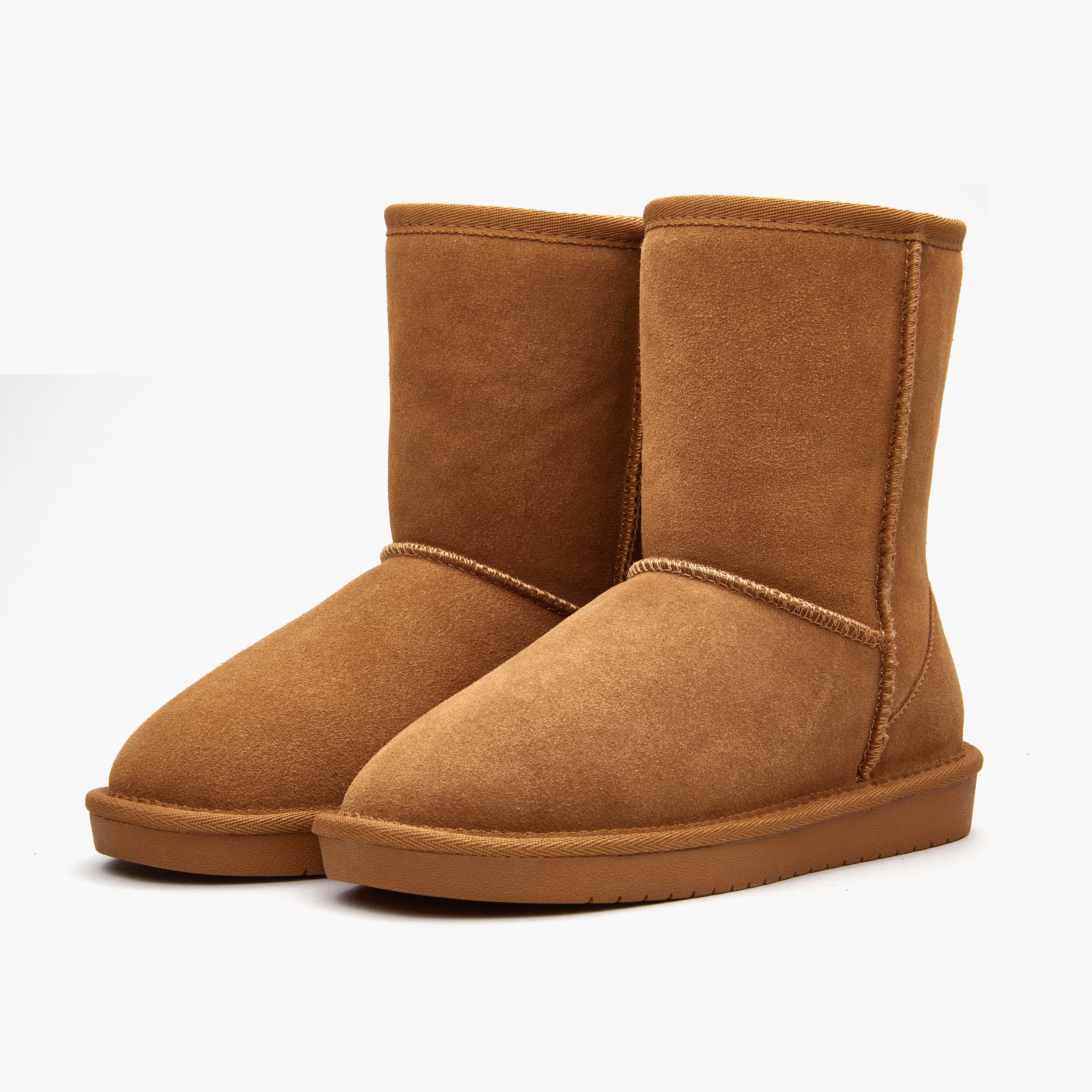 Women Classic Suede Winter Snow Ankle Boots