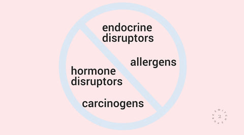 Endocrine disruptors, Allergens, Hormone Disruptors and Cacinogens: the bad ingredients in your products