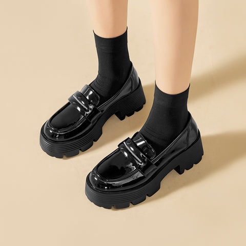 black-socks-platform-loafers