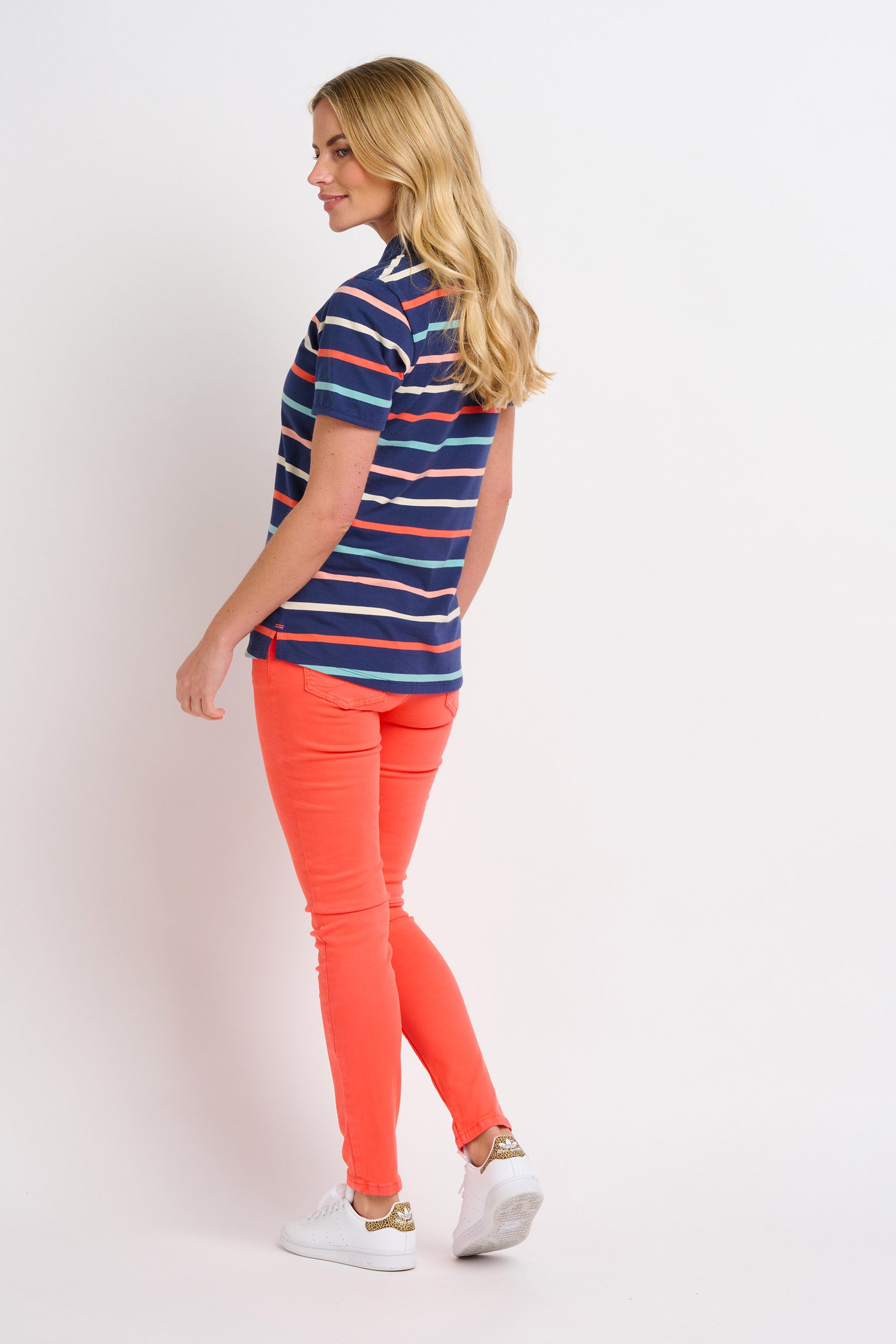 Stripe Polo Shirt