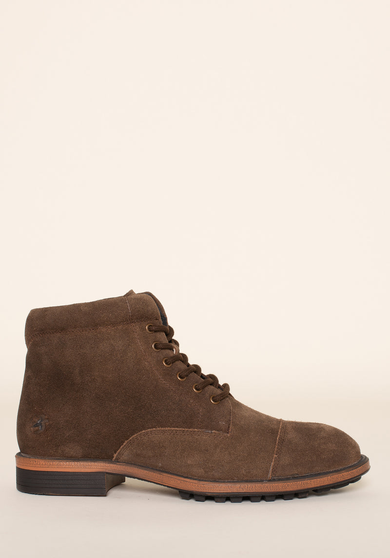 Mens Brown Leather Boots |