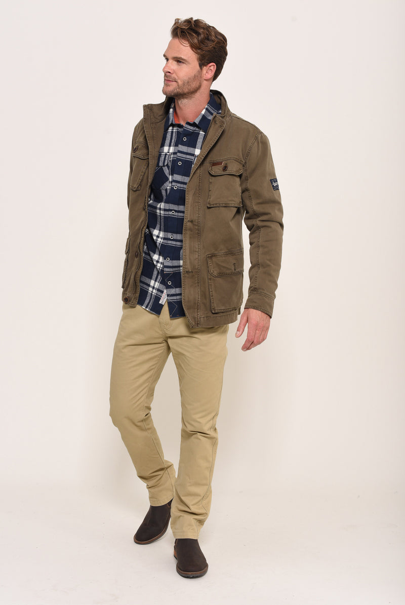 Washed Canvas Jacket – Brakeburn