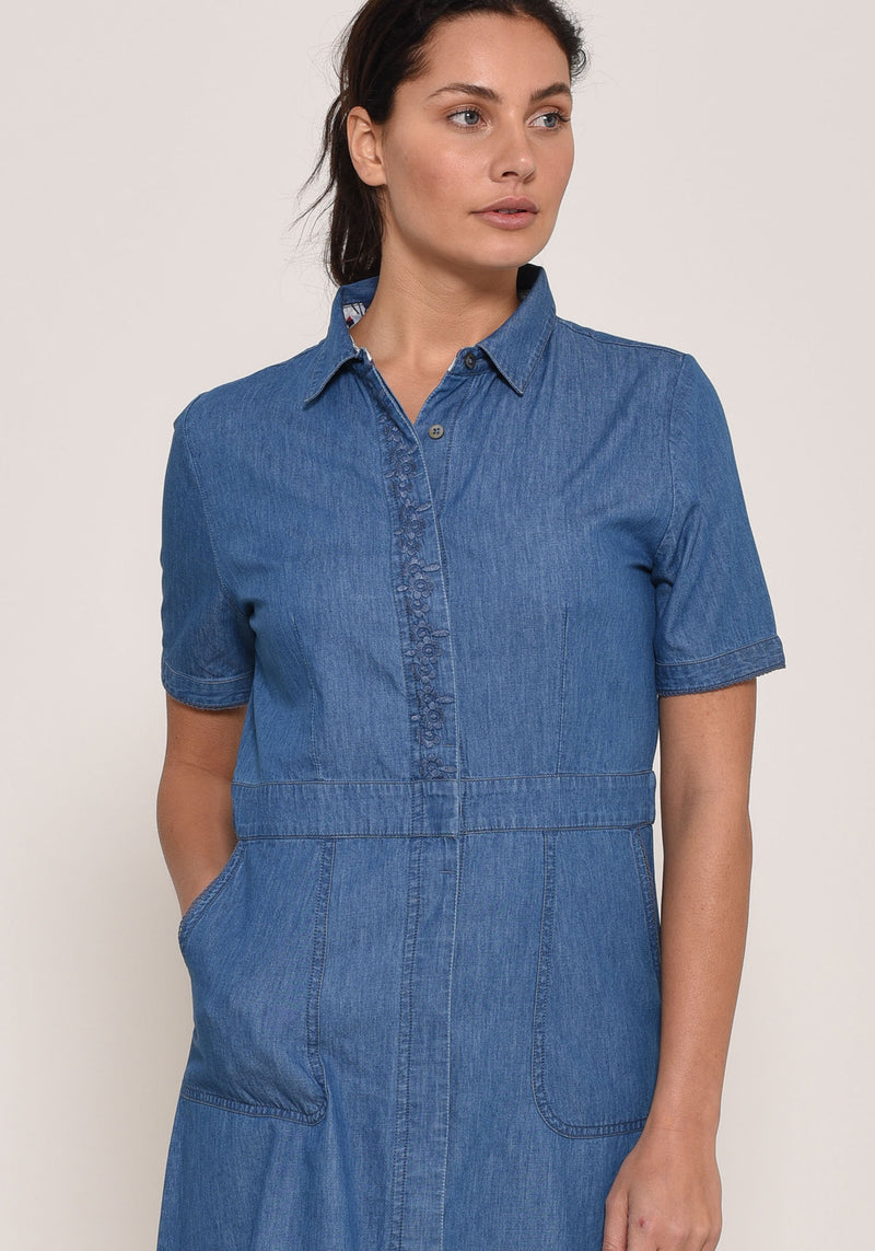 brakeburn denim dress