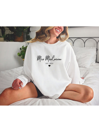 Future Mrs Personalised Sweatshirt