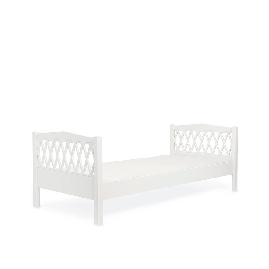 white junior bed