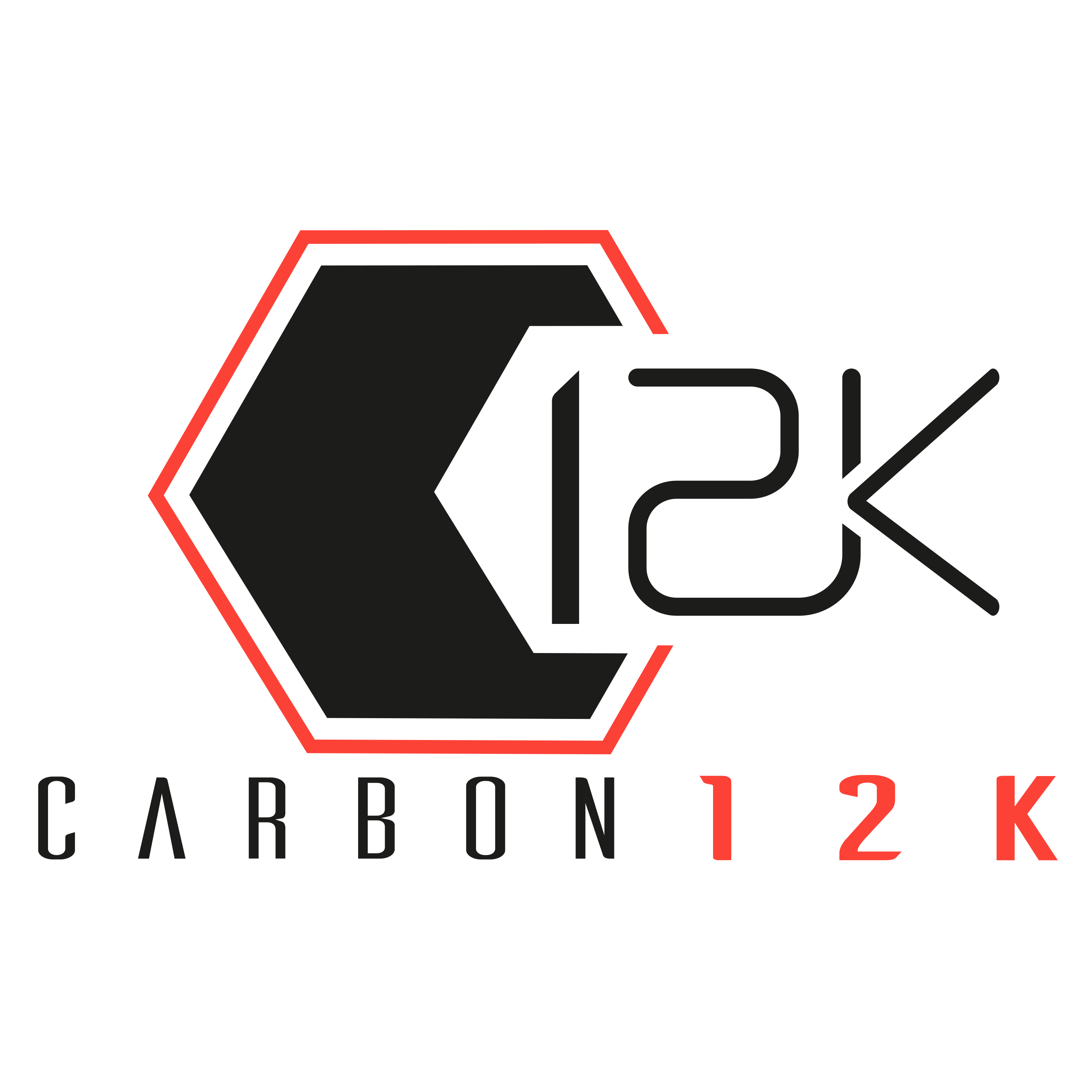 Carbon 12K on the face