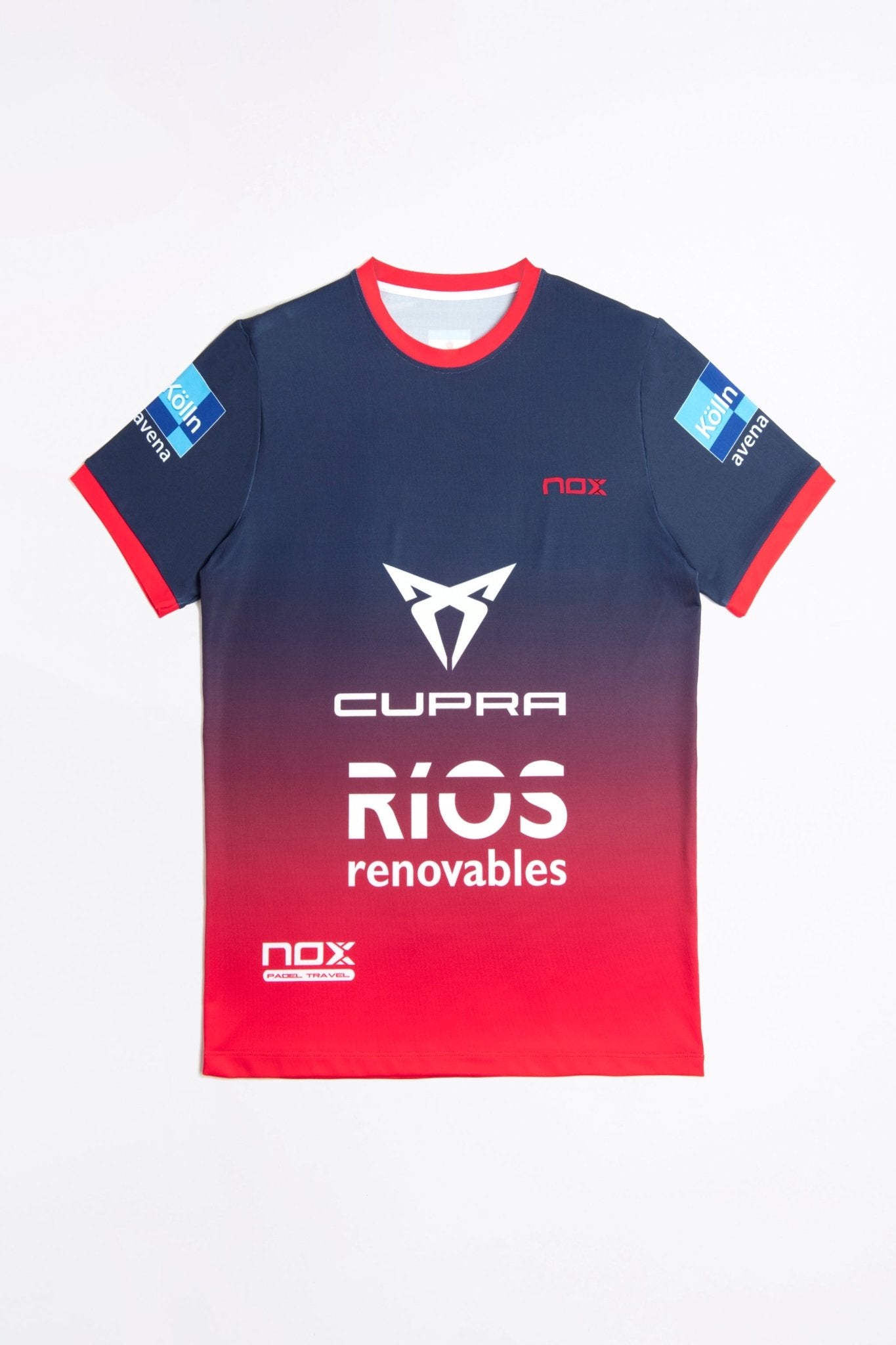 Camiseta de Pádel de Tapia 2021 - Azul Rojo – NOX