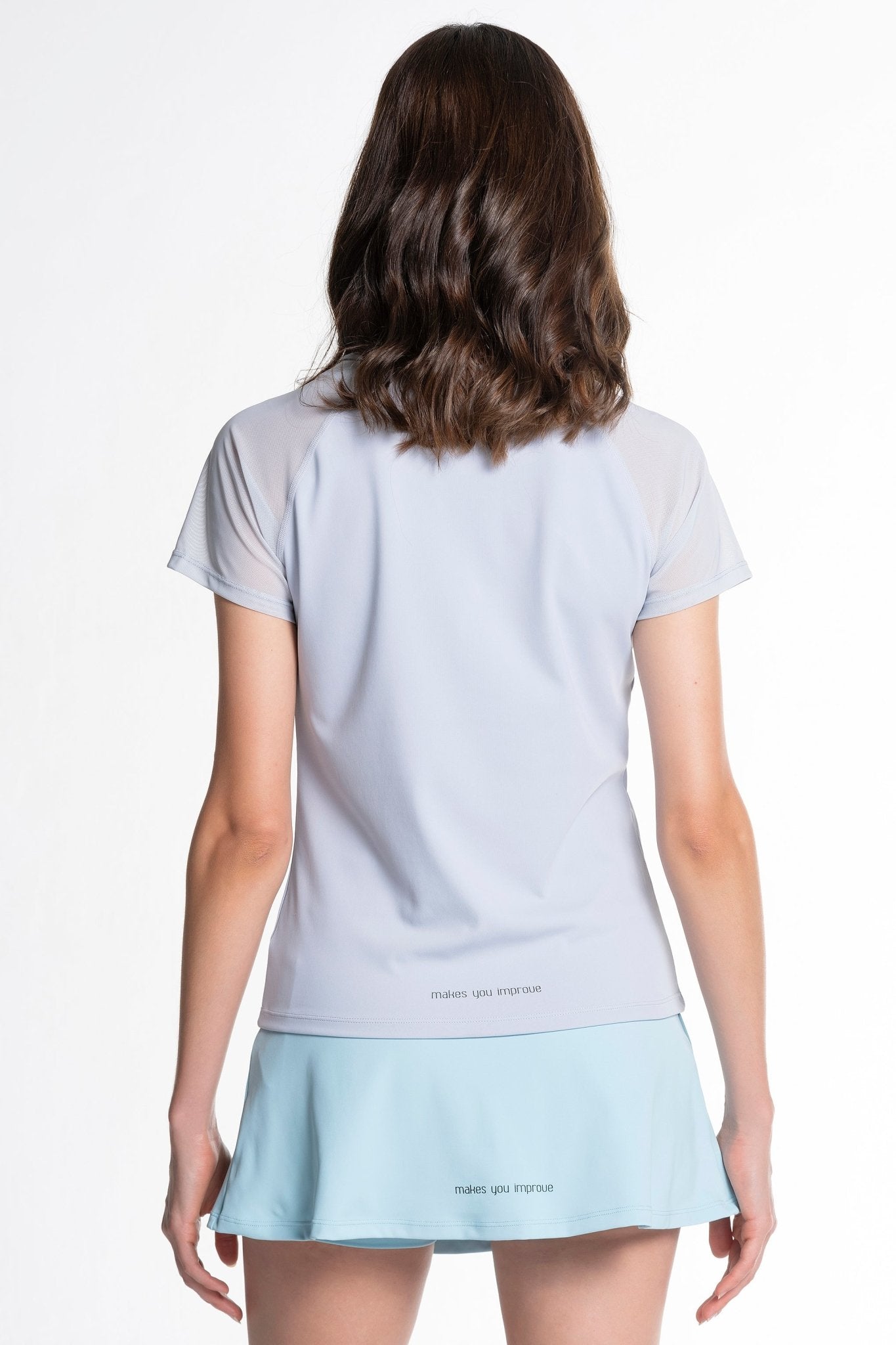 Camiseta Pádel Mujer PRO - REGULAR light grey – NOX