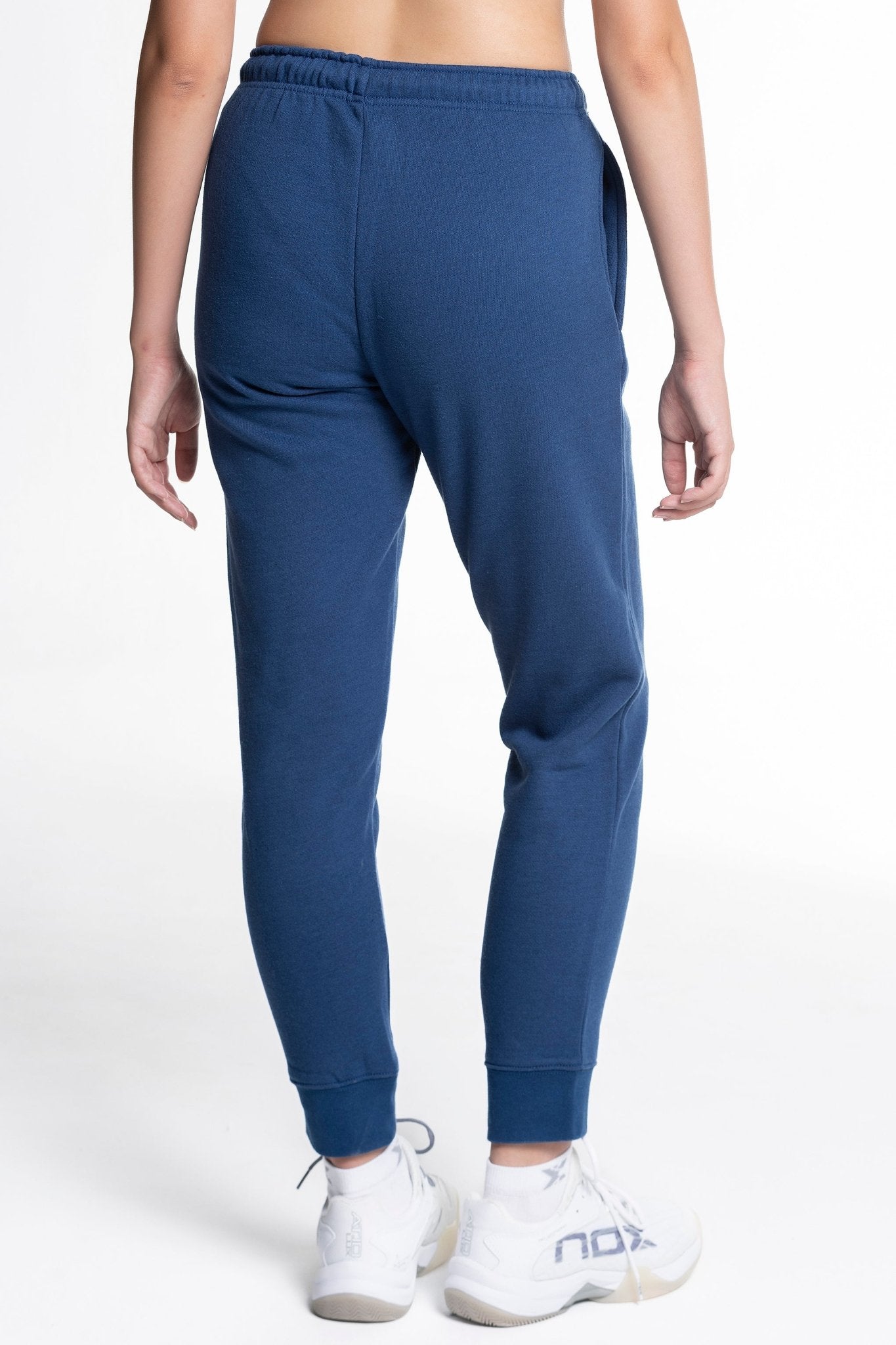 Pantalón chandal mujer BASIC - CASUAL azul marino –